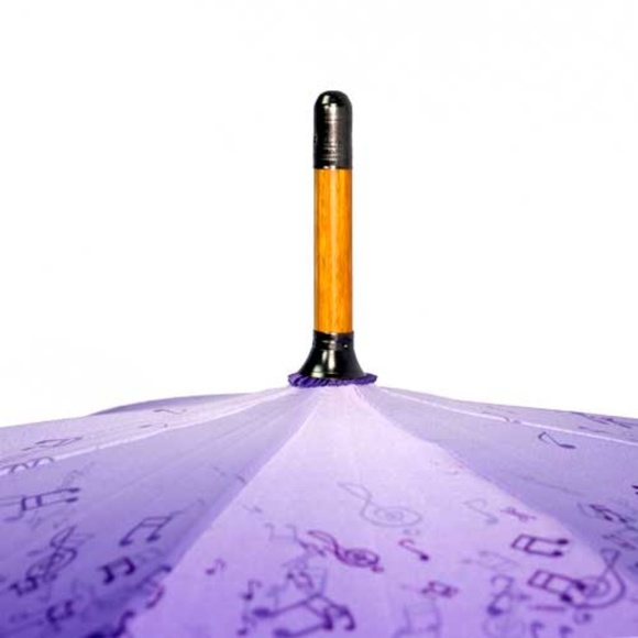 Purple Rain Musical Galaxy Umbrella - Picture 5 of 8